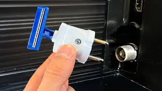 Just insert the Razor into your TV and tune in to all the world's channels!