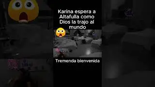 Karina espera a Altafulla como Dios la trajo al mundo,en la casa de los famosos.
