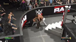 WWE 2K25 Rollins Vs Reigns