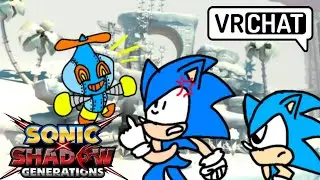 Sonic x shadow generations shorts: the omochao trouble |vrchat|