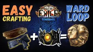How to craft Good & Cheap Belt for Ward Loop Builds! | Sentinel League | Path of Exile | 2022 3.18
