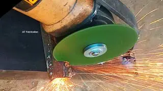 Homemade tools grinder cover for every iron angle cutting #welding #shortsfeed