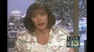KOVR TV Channel 13 News at 5pm Sacramento July 13, 1993