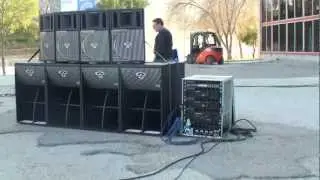 Afial - Demostracion de sonido array - Cerwin Vega