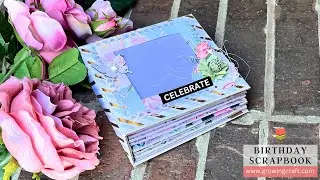 Easy handmade birthday Scrapbook making tutorial - 1 Scrapbooking photo album ideas for boyfriend