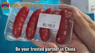 WIN WIN PACK Food Wrapping Machine for Sausages | Sausage Packaging Solution #packagingmachine