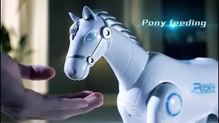 Remote Control Interactive Infrared Singing Dancing RC Horse Toy Robot