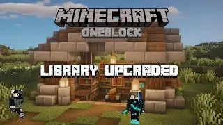 Let's Build Our Library | MINECRAFT | Vicks Gaming