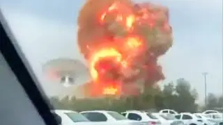🚨Iran's Darkest Day: Shahid Rajaei Port Explosion Captured on Video