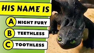 How To Train Your Dragon Movie Trivia Quiz 🐉~ Live Action Movie Quiz | Toothless, Hiccup, Astrid 🔥