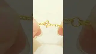 Gold Chain Hook Clasp Repair #shorts #Gold chain #Jewelry repair #Diy jewelry