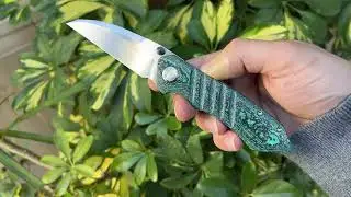 Kevin Foster Angler Thumbstud Prototype Custom Knife From Recon 1