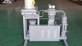 Positive displacement well gas compressor