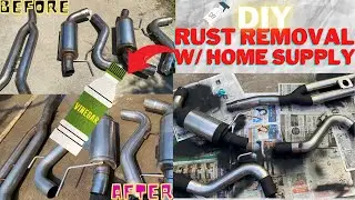 Rust Removal and Prevention method (DIY) for Exhaust - MBRP Cat-Back Exhaust System for 2019 Mustang