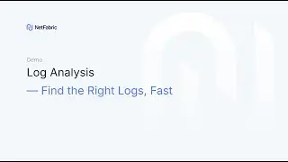 NetFabric: Log Analysis &ndash; AI-Powered Troubleshooting