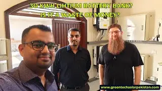30kWh Lithium Battery Pe Sara Paisa Barbad? Mehanga Inverter aur Mehangi Battery ka kia faida?