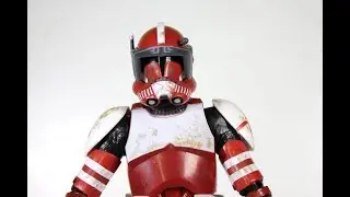Star Wars CLONE COMMANDER FOX Black Series figure review