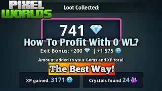 How To Profit With 0Wl! (What To Do? - Part 1) | Pixel Worlds