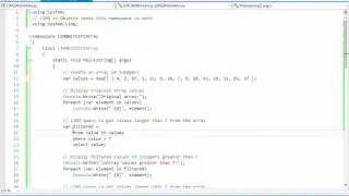 LINQ To Objects Part 1