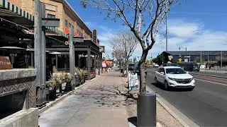 Downtown Gilbert, Arizona IRL - Sunny Afternoon Live