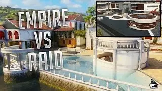 EMPIRE VS RAID! Side-by-Side Comparison (Black Ops 3 Map Remake)