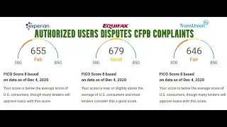 🎯Authorized User CRA Disputes CFPB Complaints Remove Collections Build Repair Credit Score Increase