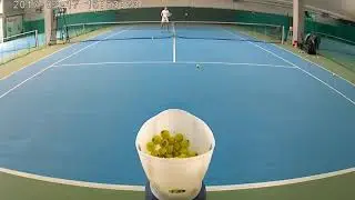 Longines 2017 Winner Martyn Pawelski Plays Spinfire Ball Machine