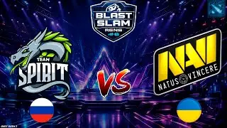 ONLY NAVI COULD HAVE CREATED THIS MIDDER! | Spirit vs NaVi (BO1) BLAST Slam 6