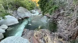 Hospital Rock on the Kaweah River - Sequoia National Park