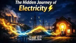 The Hidden Journey of Electricity | How Power Reaches Your Home ⚡
