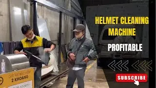 Helmet Cleaning Machine: Profitable