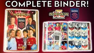 ALL LE'S, CRYSTAL CRESTS & MORE! | PANINI ADRENALYN XL BARCLAYS WSL 2025 | COMPLETE BINDER UPDATE!