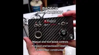 Great Unboxing video from a Badeco MX 1 Carbon micromotor by Zander M from Massoyan Jewelers