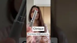 Сравниваю Clinique Pink Honey & Black Honey #clinique #makeup #обзор