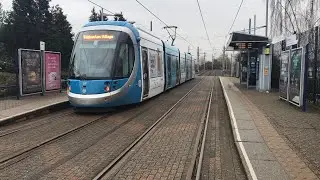West Midlands Metro Friday 13th December 2024  Wednesbury Great Western