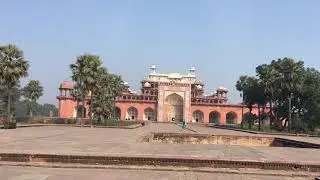 Akbar&rsquo;s tomb at Sikandra in Agra