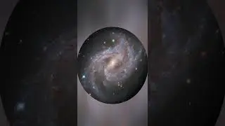NGC 2525, Another Kind Of Monster, A Supermassive Black Hole, Lurks At The Centre #shorts