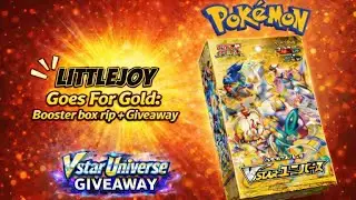 LittleJoy Goes for Gold: Vstar Universe booster box rip and HUGE giveaway!!!!!