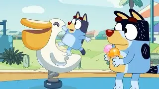 Bluey and Bandit Enjoying Ice Cream | Bluey Episodes | Bluey Animation