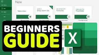 Excel Beginners Guide