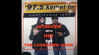 HEX @WXVEYHEX  INTERVIEW ON 975 KEMET FM WITH DJ SILKY D