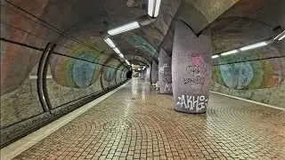 U-Bahnhof Messe Ost/Gruga | Essen | Oktober 2025 | 4K