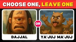 Hardest Islamic Choices: Choose One, Leave One Challenge