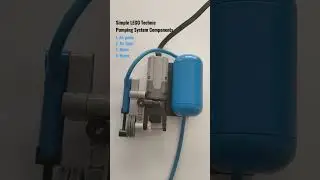 Simple LEGO Technic Pumping System Components #legotechnic