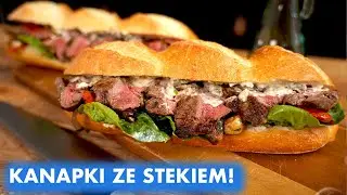KANAPKI ze STEKIEM! Idealne na wypasiony piknik! | Przepis UMAMI