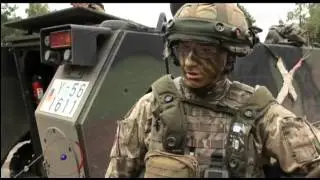 5 RIFLES on Exercise with Germans 25.09.13