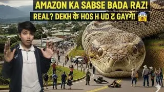Duniya ka Sabse Bada Saanp! 😱 Titanoboa ki Asli Kahani (Reaction)