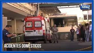 ACIDENTES EM CASA I QUEDAS CAUSARAM AUMENTO DE INTERNA&Ccedil;&Otilde;ES
