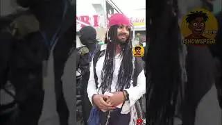 IShowSpeed Meets REAL Avatar & Jack Sparrow in Zambia! #shorts