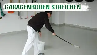 Garagenboden streichen